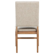 Middleton Upholstered Dining Side Chair Beige (Set of 2) - 108542