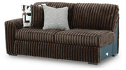 Midnight-Madness Chocolate Left-Arm Facing Sofa - 9810466