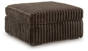 Midnight-Madness Chocolate Oversized Accent Ottoman - 9810408