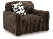 Midnight-Madness Chocolate Oversized Chair - 9810423