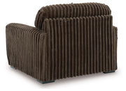 Midnight-Madness Chocolate Oversized Chair - 9810423
