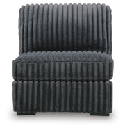 Midnight-Madness Gunmetal Armless Chair - 9810546