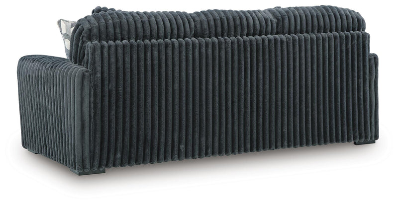 Midnight-Madness Gunmetal Sofa - 9810538