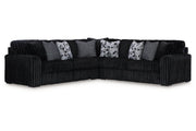 Midnight - Madness Onyx 3 - Piece Sectional - DMV FurnitureSectional