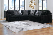 Midnight - Madness Onyx 3 - Piece Sectional - DMV FurnitureSectional