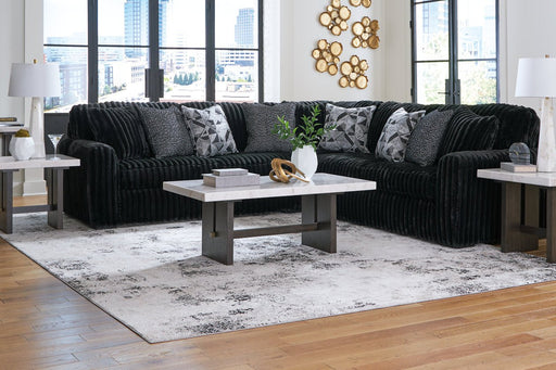 Midnight - Madness Onyx 3 - Piece Sectional - DMV FurnitureSectional