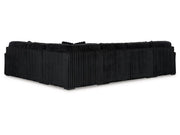 Midnight - Madness Onyx 4 - Piece LAF Sectional - DMV FurnitureSectional
