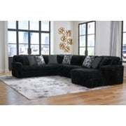 Midnight - Madness Onyx 4 - Piece RAF Sectional - DMV FurnitureSectional