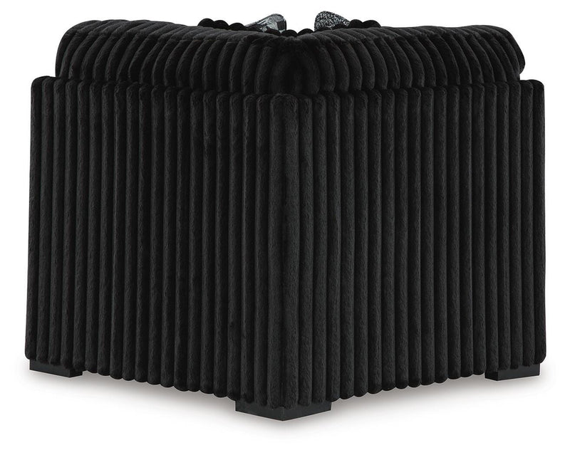 Midnight-Madness Onyx 4-Piece Sectional - 98103U11