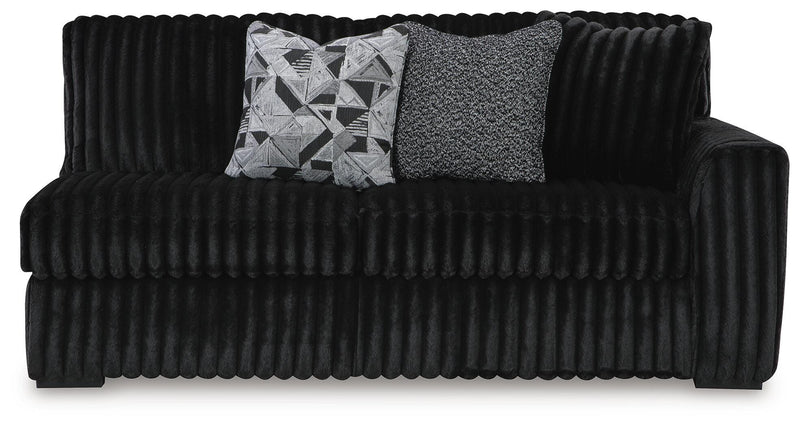 Midnight-Madness Onyx 4-Piece Sectional - 98103U11