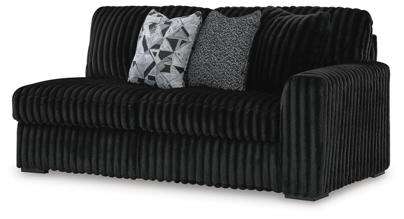 Midnight-Madness Onyx 4-Piece Sectional - 98103U11