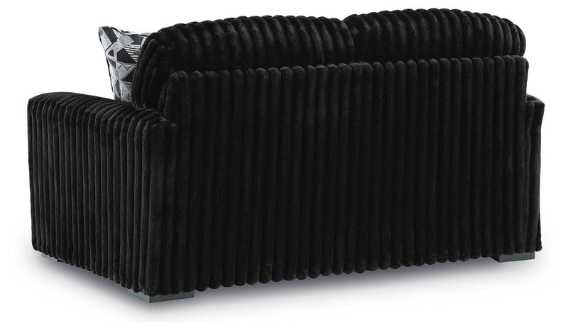 Midnight-Madness Onyx Loveseat - 9810335