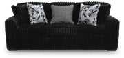 Midnight-Madness Onyx Sofa and Loveseat - 98103U9