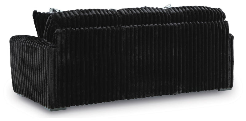 Midnight-Madness Onyx Sofa and Loveseat - 98103U9