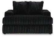 Midnight-Madness Onyx Super Chaise and Oversized Chaise - 98103U12