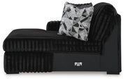 Midnight-Madness Onyx Super Chaise and Oversized Chaise - 98103U12
