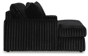 Midnight-Madness Onyx Super Chaise and Oversized Chaise - 98103U12