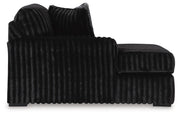 Midnight-Madness Onyx Super Chaise and Oversized Chaise - 98103U12