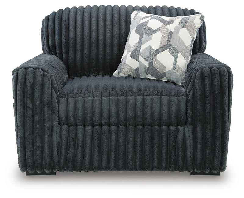 Midnight-Madness Sofa and Oversized Chair - 98105U3
