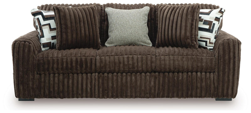 Midnight-Madness Sofa, Oversized Chair and Accent Ottoman - 98104U4