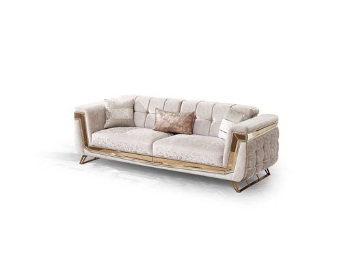 Milano Max Convertible Sofa in Cream - 200-MAX-MIL-KEN020-DAR020-ELA020-3