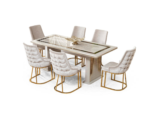 Milano Max Dining Table - 200-MAX-MIL-DT-6