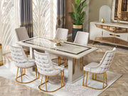 Milano Max Dining Table - 200-MAX-MIL-DT-6