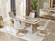 Milano Max Dining Table - 200-MAX-MIL-DT-6