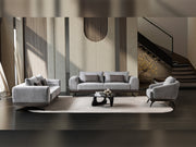 Milano Stationary Sofa in Grey - 200-ST-MIL-CREMONA15-321