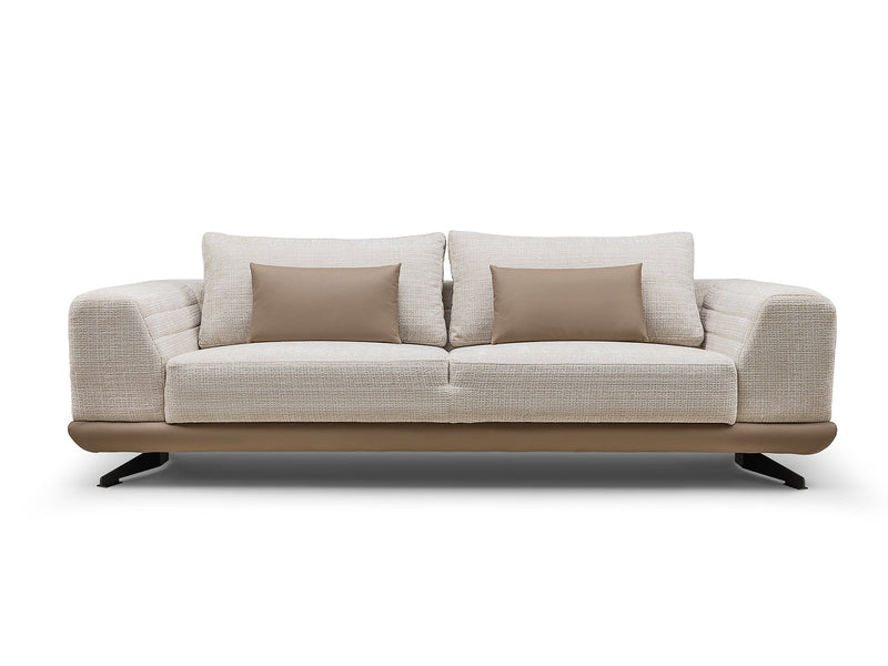 Milano Stationary Sofa in Grey - 200-ST-MIL-CREMONA15-321