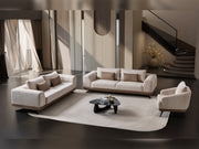 Milano Stationary Sofa in Grey - 200-ST-MIL-CREMONA15-321