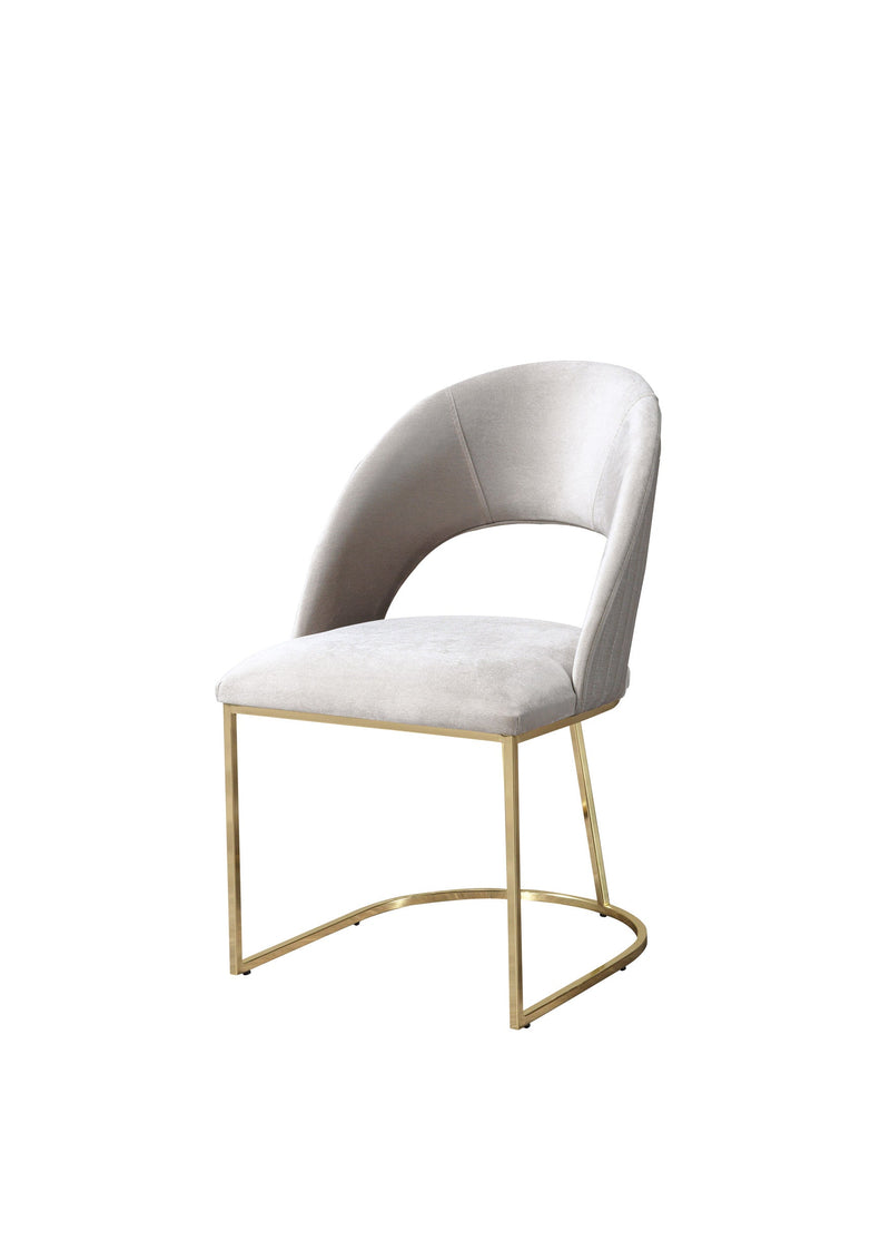 Milena Ivory 7-Piece Dining Set - MILENA DS-7PC