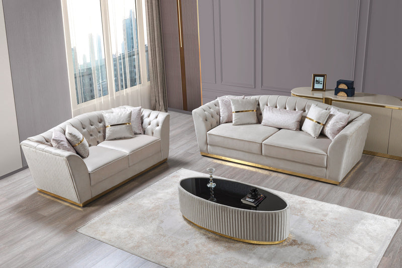 Milena Ivory Coffee Table - DMV FurnitureCoffee Table