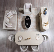 Milena Ivory Dining Server - MILENAIV-SRV
