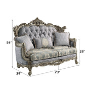Miliani Loveseat W/3 Pillows - LV01781