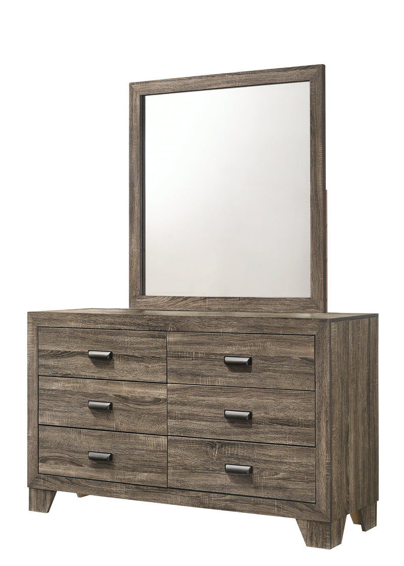 Mille Brownish Gray Upholstered Youth Bedroom Set - DMV FurnitureYouth Bedroom Set