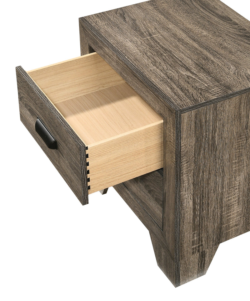 Mille Brownish Gray Upholstered Youth Bedroom Set - DMV FurnitureYouth Bedroom Set