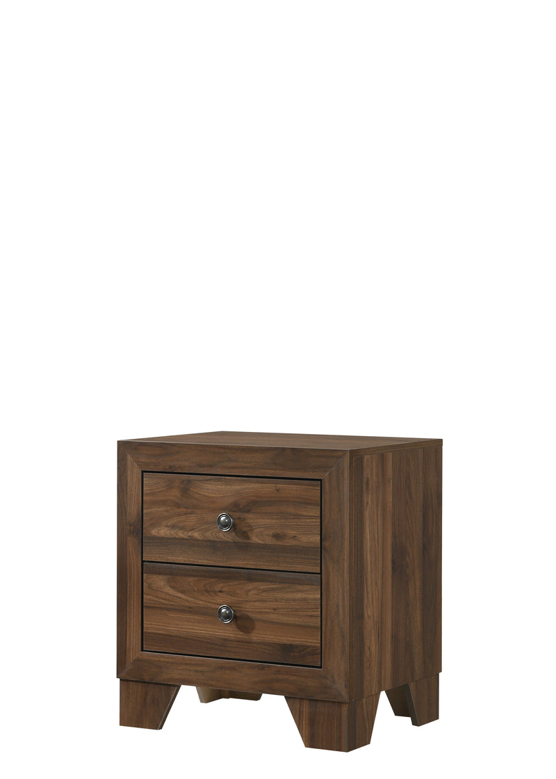 Mille Cherry Brown Upholstered Bedroom Set - DMV FurnitureBedroom Set