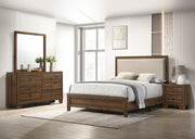 Mille Cherry Brown Upholstered Youth Bedroom Set - DMV FurnitureYouth Bedroom Set
