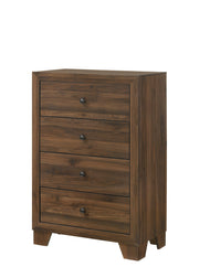 Mille Cherry Brown Upholstered Youth Bedroom Set - DMV FurnitureYouth Bedroom Set