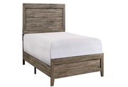 Millie Brown Twin Panel Bed - DMV FurnitureTwin Bed