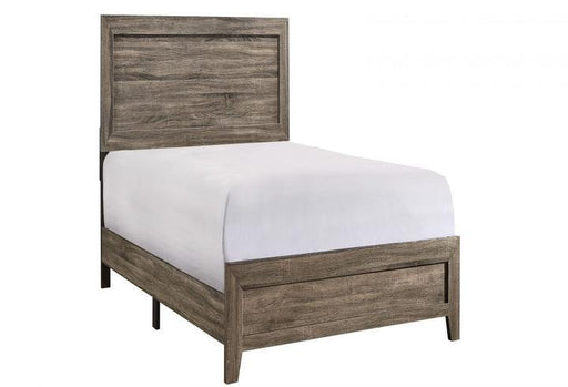 Millie Brown Twin Panel Bed - DMV FurnitureTwin Bed