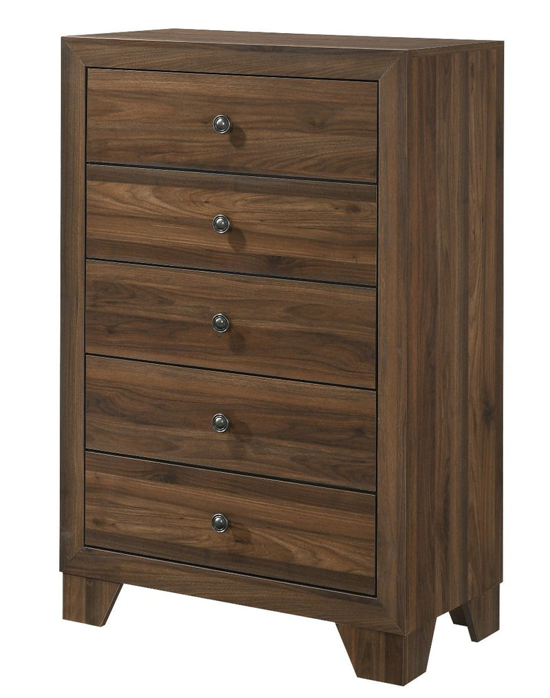 Millie Cherry Brown Panel Bedroom Set - DMV FurnitureBedroom Set