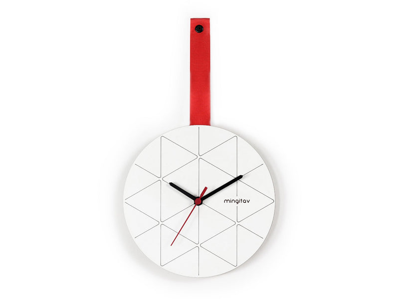 Minuet Wall Clock in Black - 760-MIN-MT192101