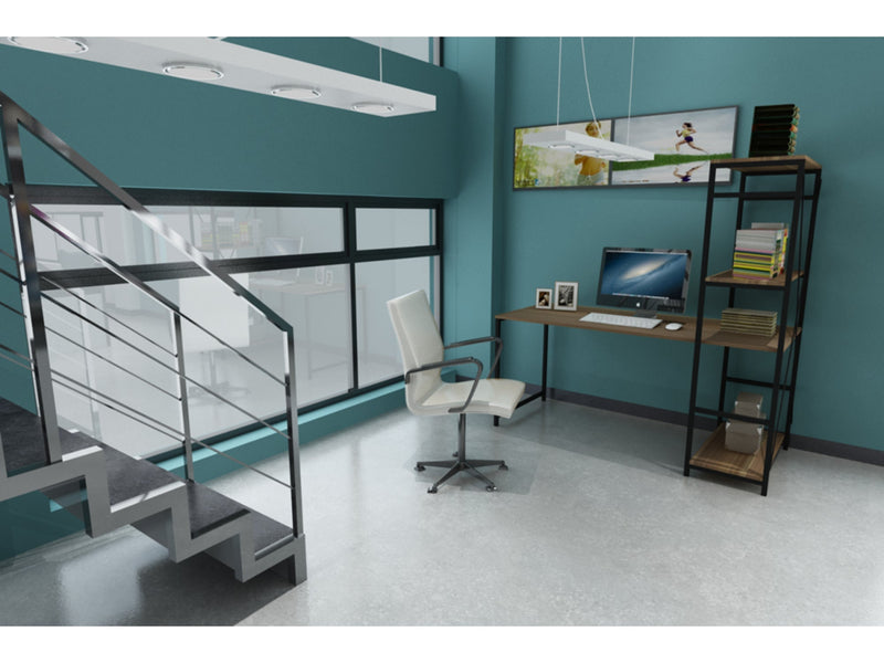 Mira Study Desk in White - 790-MIR-SD-WH