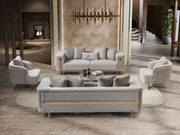 Mirage 3-pieces (Sofa & Loveseat & Chair) Livingroom Set - Bronze - 200-ST-MIR-EMK 774-V1-BRO-321