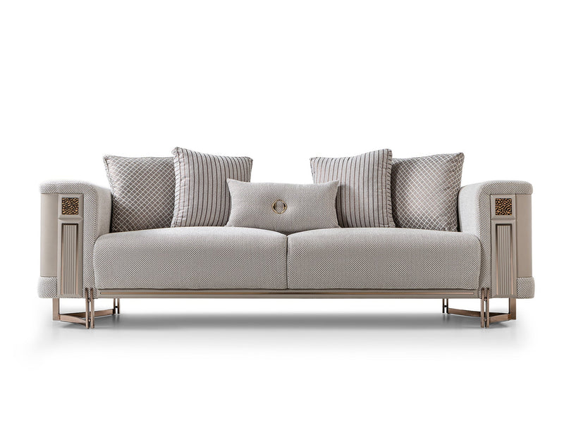 Mirage Stationary Loveseat - Bronze - 200-ST-MIR-EMK 774-V1-BRO-2