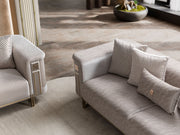 Mirage Stationary Sofa - Bronze - 200-ST-MIR-EMK 774-V1-BRO-3