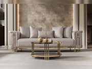 Mirage Stationary Sofa - Bronze - 200-ST-MIR-EMK 774-V1-BRO-3