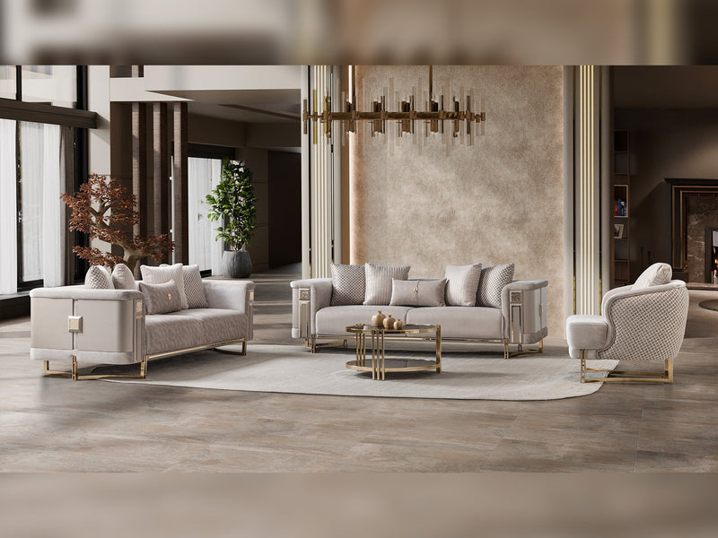 Mirage Stationary Sofa - Bronze - 200-ST-MIR-EMK 774-V1-BRO-3
